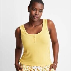 Brand New State of Day Women's Size 2XL XXL Corn Silk Sleeveless Tank Top Shirt